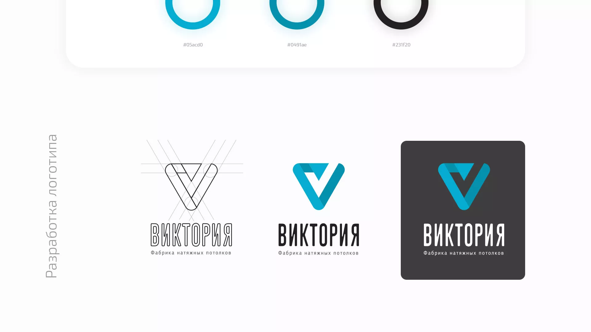 Разработка фирменного стиля компании по продаже и установке натяжных потолков в Можге