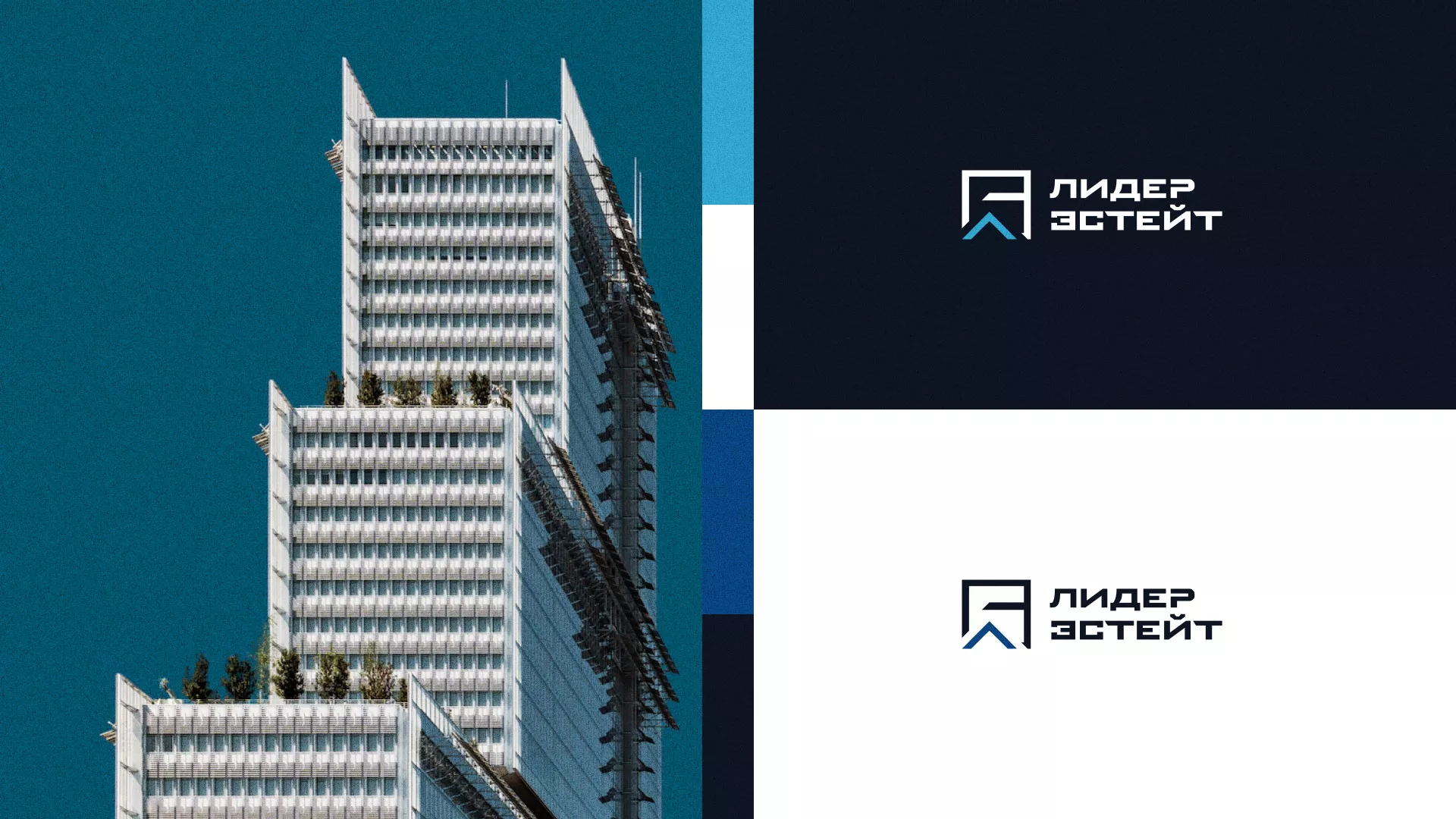 Разработка логотипа агентства недвижимости «Лидер Эстейт» в Можге