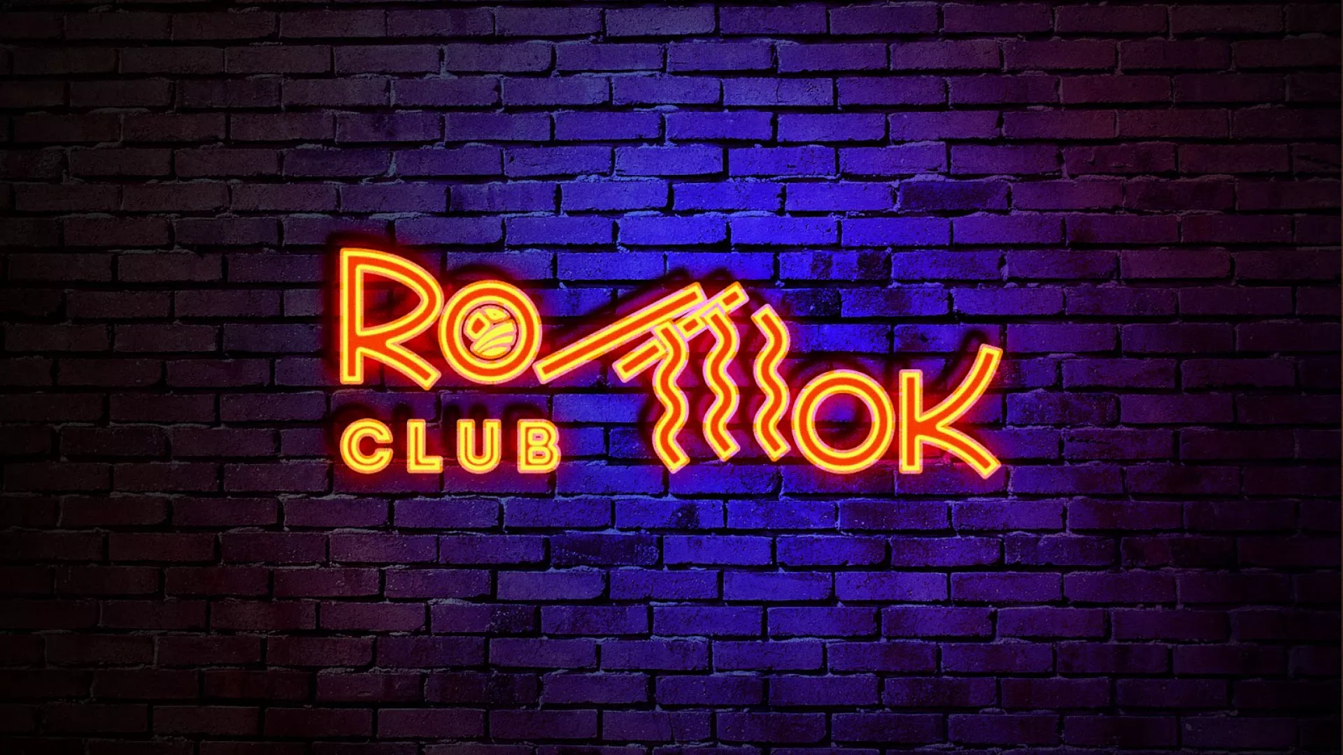 Разработка интерьерной вывески суши-бара «Roll Wok Club» в Можге